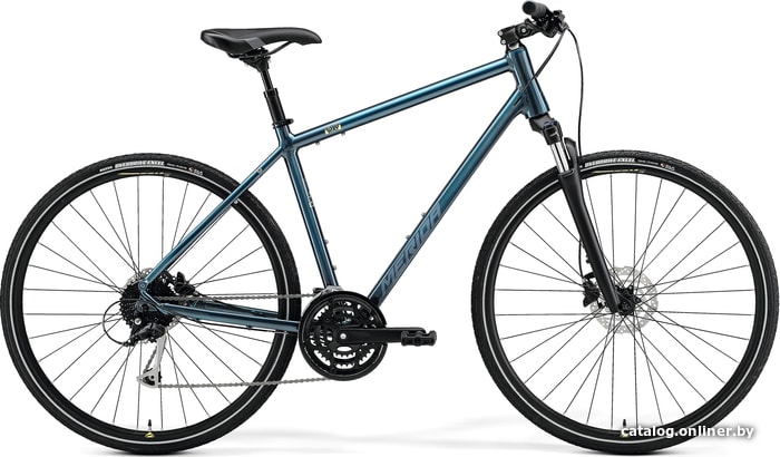 

Велосипед Merida Crossway 100 L 2021 (синий)