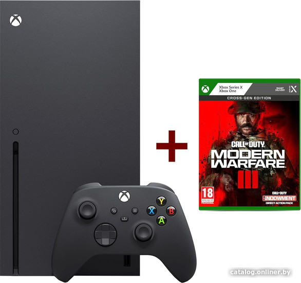 

Игровая приставка Microsoft Xbox Series X + Call of Duty Modern Warfare III