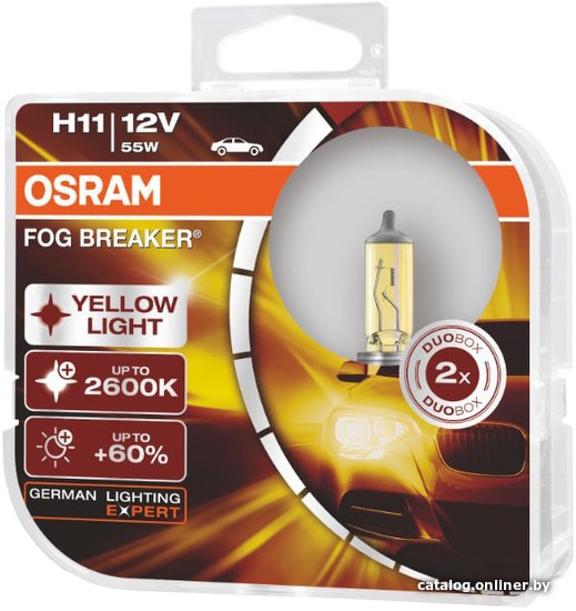 

Галогенная лампа Osram H11 Fog Breaker 2шт