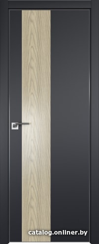 

Межкомнатная дверь ProfilDoors 5E 60x200 (черный матовый/вставка дуб sky крем)