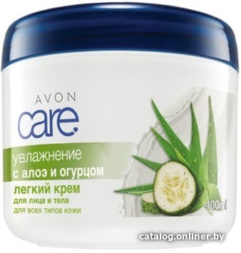 

Avon Крем для тела Care Алоэ и Огурец 400 мл