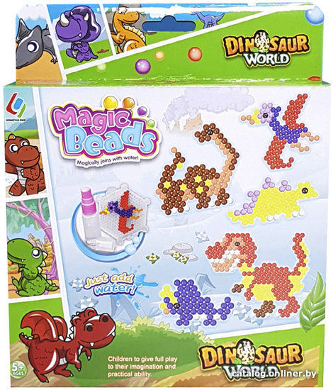 

Набор для создания поделок/игрушек Maya Toys Аквамозаика. Мир динозавров 8204
