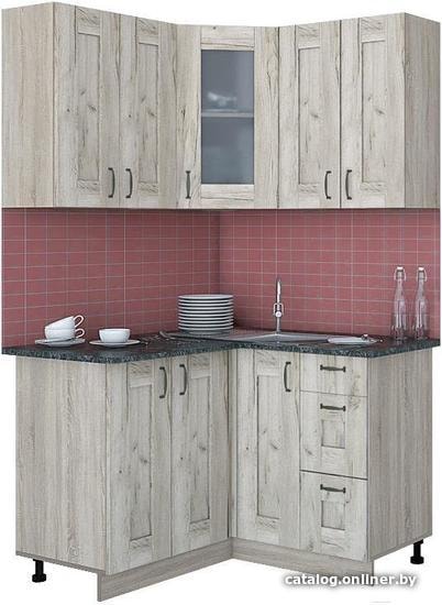 

Готовая кухня Интерлиния Мила Хольц 12x12 (дуб серый)