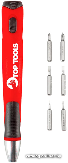 

Набор отвертка с битами TopTools 39D197 (7 предметов)
