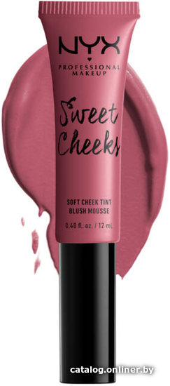

Жидкие румяна NYX Professional Makeup Sweet Cheeks (02 Baby Doll) 12 мл