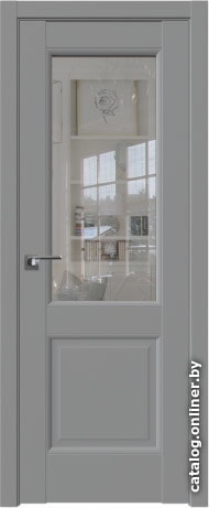 

Межкомнатная дверь ProfilDoors 2.42U 90x200 (манхэттен, стекло прозрачное)