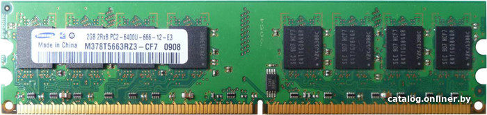 

Оперативная память Samsung DDR2 PC2-6400 2 Гб (M378T5663EH3-CF7)