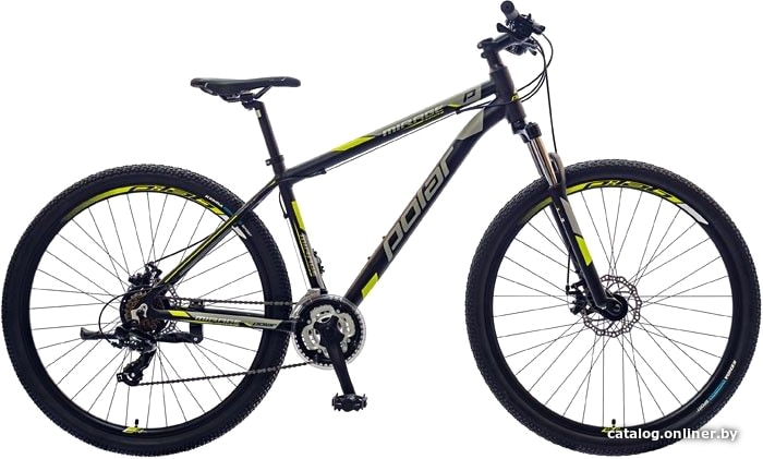 

Велосипед Polar Mirage Sport XXL 2021 (черный/желтый)