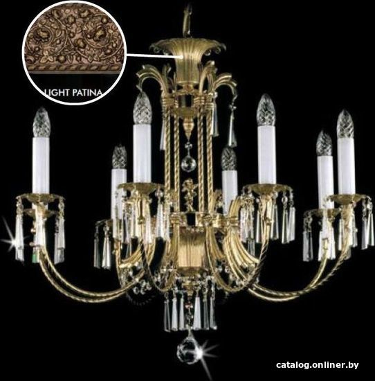 

Подвесная люстра ArtGlass Celestina Light Patina Ce