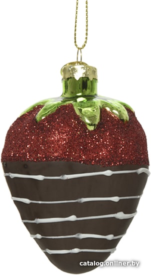 

Елочная игрушка Albero Di Natale Клубника в шоколаде 2.7х5.7х8.2 см 120382-1