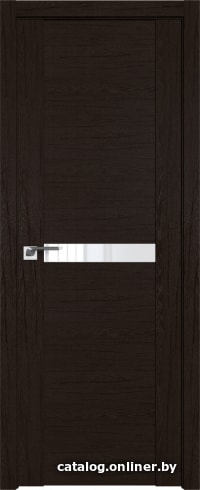 

Межкомнатная дверь ProfilDoors 2.01XN 60x200 (дарк браун, стекло Лак классик)