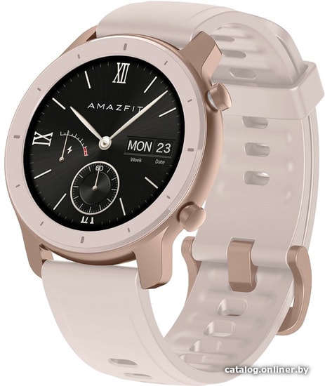 

Умные часы Amazfit GTR 42мм (вишневый порошок)