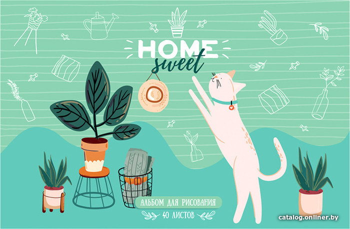 

Альбом для рисования ArtSpace Рисунки. Sweet cat А40_36036 (40 л)