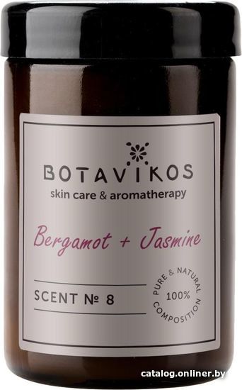 

Ароматизированая свеча Botavikos Бергамот-Жасмин (90гр)