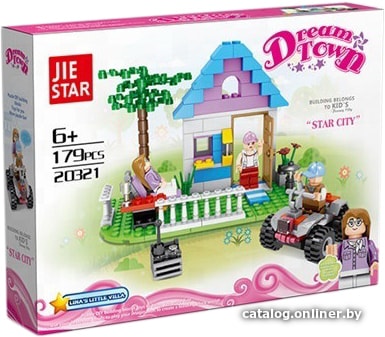 

Конструктор JIE-STAR Dream Town 20321 Lina's Little Villa