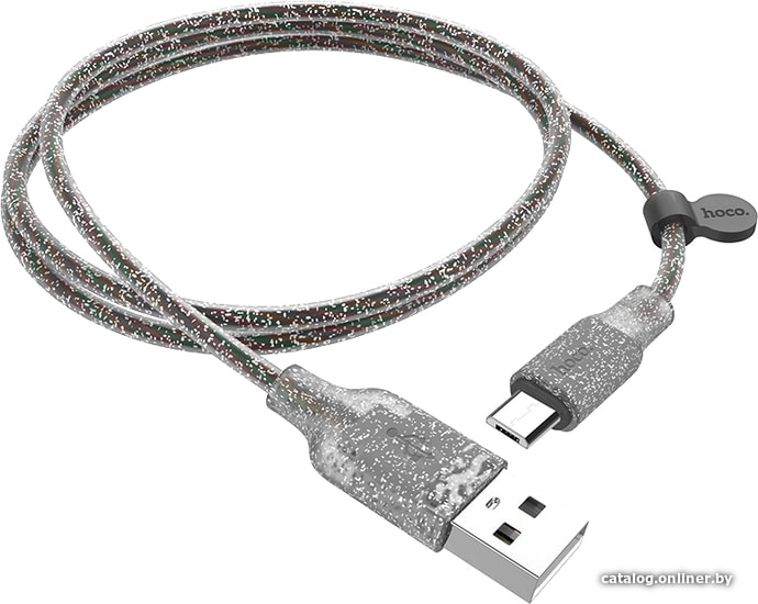 

Кабель Hoco U73 Star Galaxy microUSB (черный)