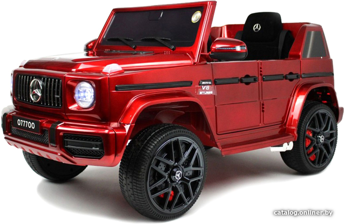 

Электромобиль RiverToys Mercedes-Benz G63 O777OO (вишневый глянец)