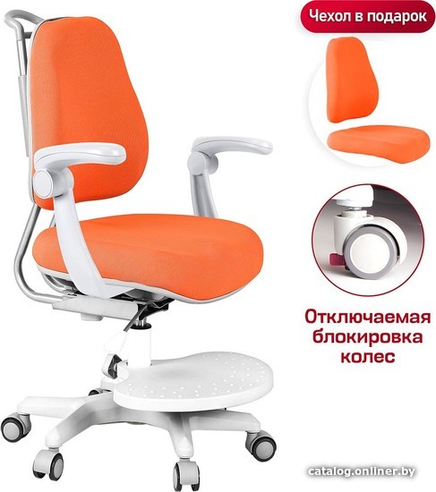 

Детское ортопедическое кресло Anatomica Ragenta с подлокотниками (оранжевый)