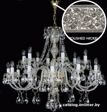 

Подвесная люстра ArtGlass Nancy Xviii. Nickel Ce