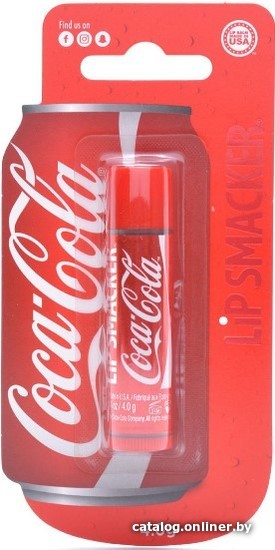 

Lip Smacker Бальзам для губ С ароматом Coca-Cola (4 г)