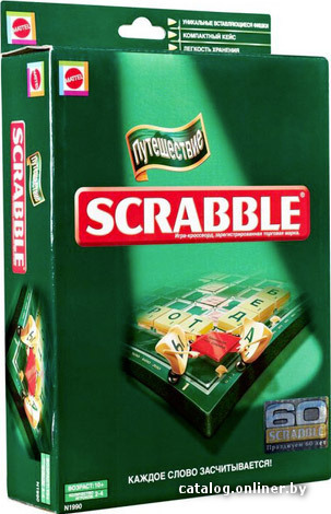 

Настольная игра Mattel Scrabble Путешествие