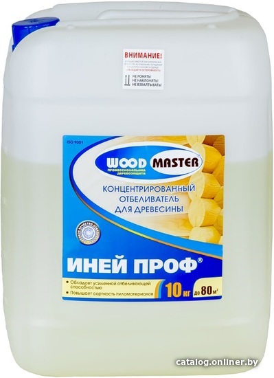 

Отбеливатель древесины Woodmaster Иней Проф (10 кг)