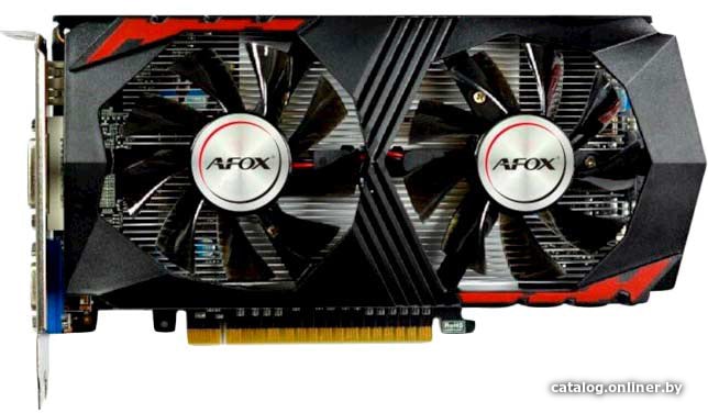 

Видеокарта AFOX GeForce GTX 750 Ti 4GB GDDR5 AF750TI-4096D5H1-V2