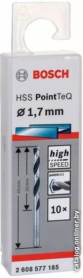 

Набор оснастки Bosch 2608577185 (10 предметов)