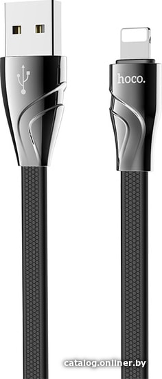

Кабель Hoco U57 Twisting USB Type-A - Lightning (1.2 м, черный)