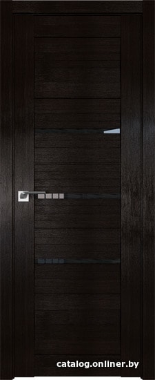 

Межкомнатная дверь ProfilDoors 18X 50x200 (венге мелинга, стекло дождь черный)