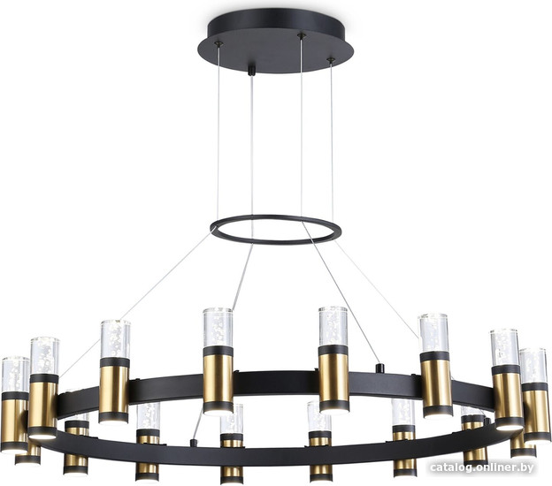 

Подвесная люстра Ambrella light Comfort FL6212 BK/GD