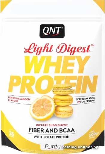 

Протеин QNT Light Digest Whey Protein (миндальное печенье/лимон, 500 г)