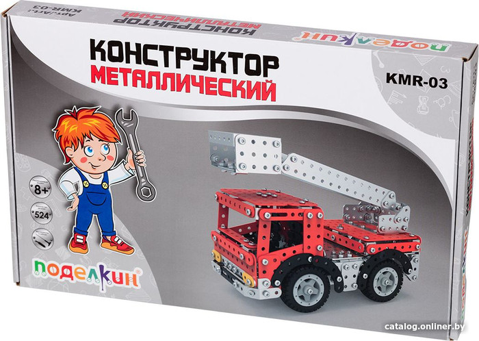 

Конструктор Поделкин KMR-03 Пожарная машина