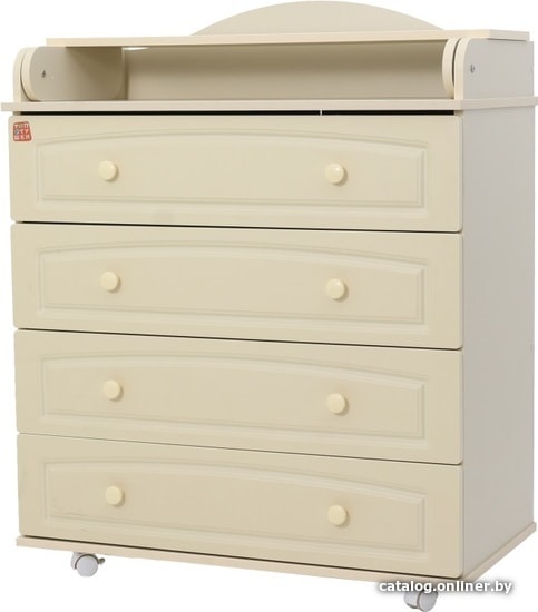 

Детский комод Топотушки Ричард МДФ 64 800/4 (слоновая кость)