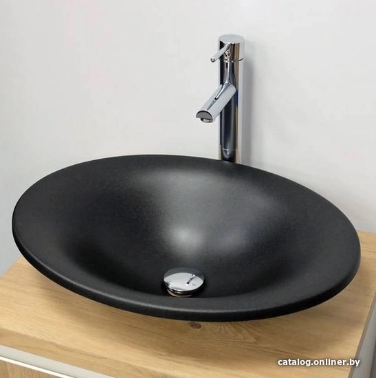 

Умывальник Formastone Лотос 56x40 (черный)