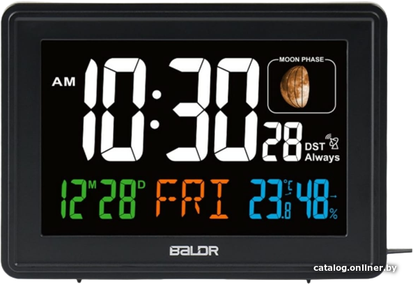 

Настольные часы Baldr B0359STHR-BLACK