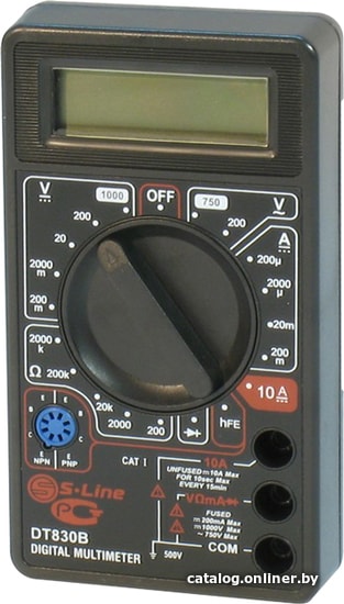 

Мультиметр S-Line DT-830B