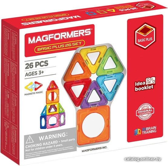 

Конструктор Magformers 715014 Basic Plus 26 Set