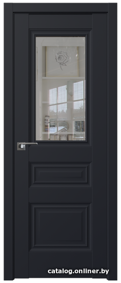 

Межкомнатная дверь ProfilDoors 2.39U 70x200 (черный матовый, стекло прозрачное)