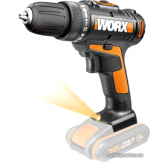 

Дрель-шуруповерт Worx WX101.9 (без АКБ)