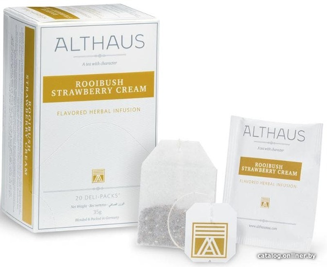 

Травяной чай Althaus Rooibush Strawberry Cream 20 шт