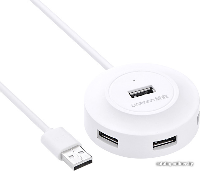 

USB-хаб Ugreen CR106 20270 (белый)