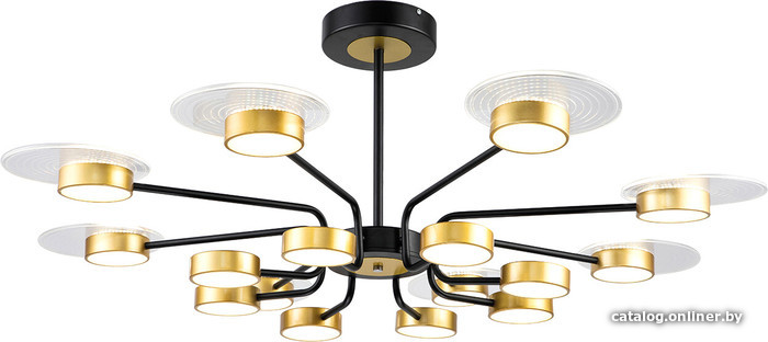 

Люстра средней высоты Escada Halo 10211/SG LED*212W Gold/Black