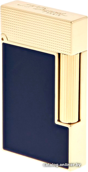 

Зажигалка S.T.Dupont Ligne 2 C16457 (синий/золотой)