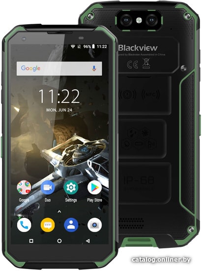 

Смартфон Blackview BV9500 Plus (зеленый)