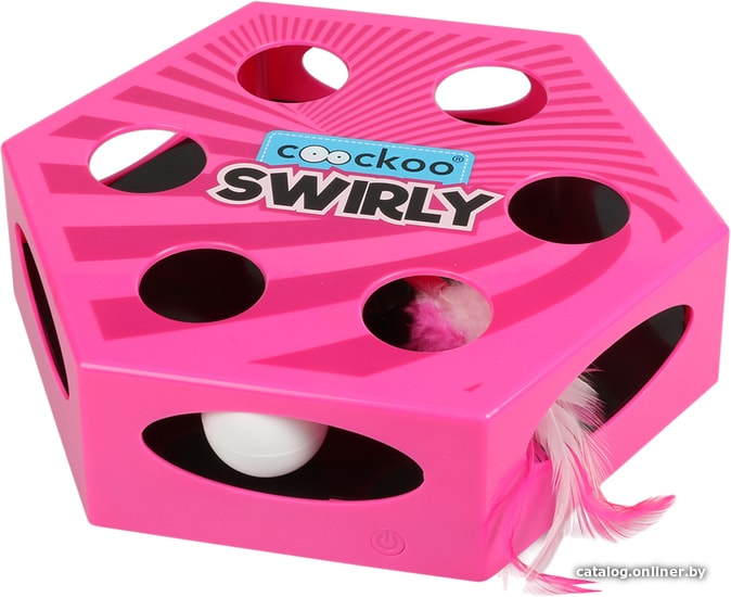 

Игрушка для кошек Coockoo Swirly 699/458839 (розовый)