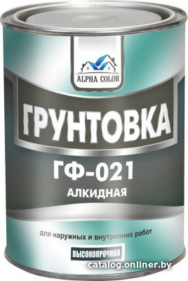 

Алкидная грунтовка Alpha Color ГФ-021 (800 г, красно-коричневый)