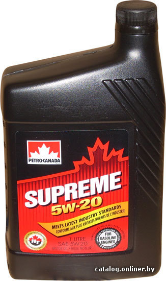 

Моторное масло Petro-Canada Supreme 5w-20 1л
