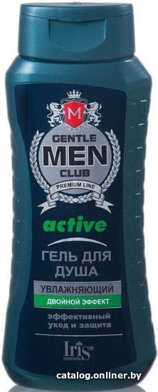 

Iris Cosmetic Гель для душа Gentlemen Club Active увлажняющий 400 мл