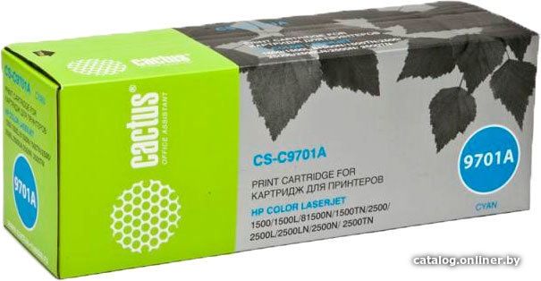 

Картридж CACTUS CS-C9701AR (аналог HP C9701A )